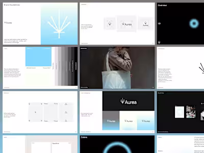 AUREA - Brand Guidelines for a Personal AI Learning Curator