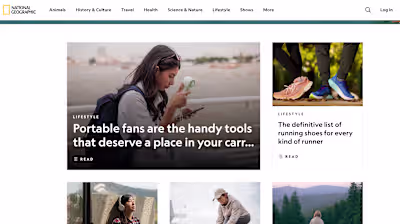 Content Strategist For National Geographic 
