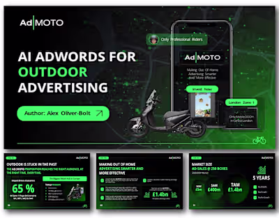 Just wrapped up a stunning pitch deck using my client’s bran...