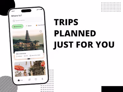 TravAI: AI-Powered Trip Planning App 