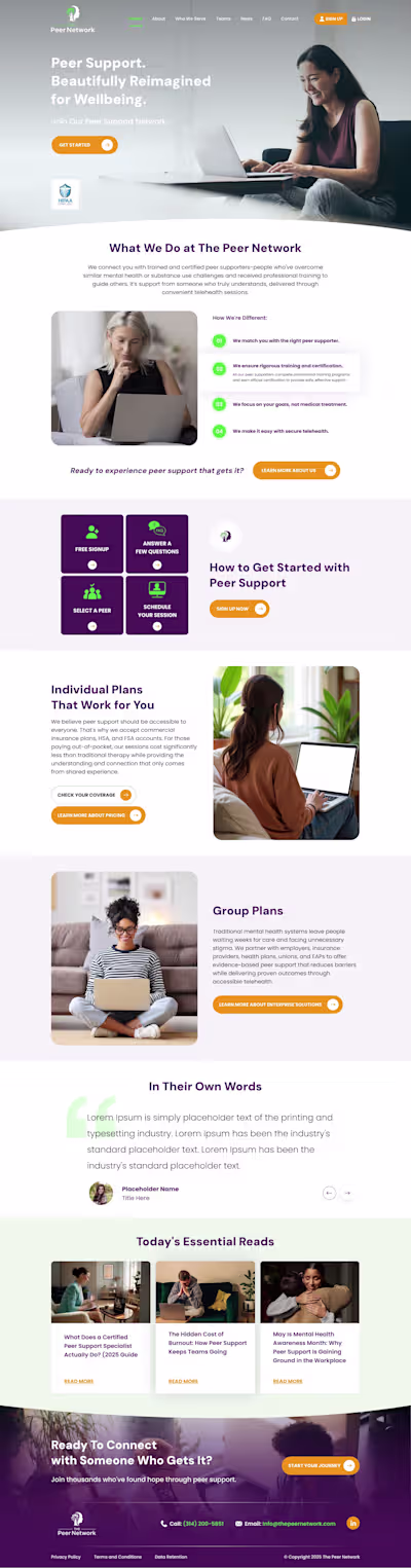 Designed and developed the complete