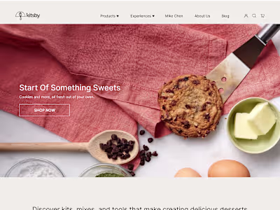 Kitsby Homepage Revamp