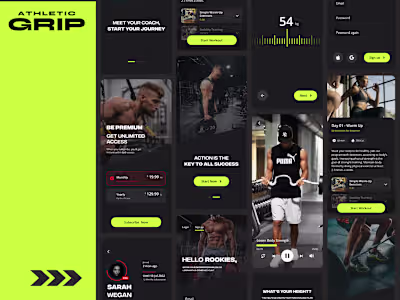 Athletic Grip - Workout Logger & Fitness App