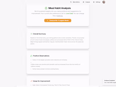 NutriSnap - AI-Powered Nutrition Analyzer