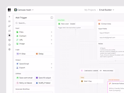 Workflow Builder Dashboard