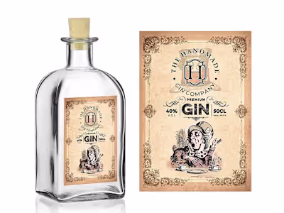 The Handmade Gin Company Sticker