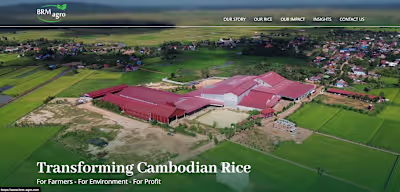 BRM Agro Company Website Development