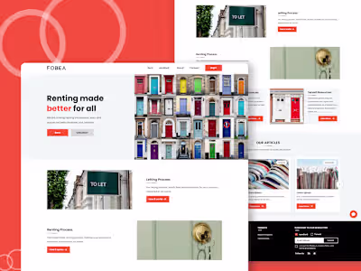 FOBEA - Website Design