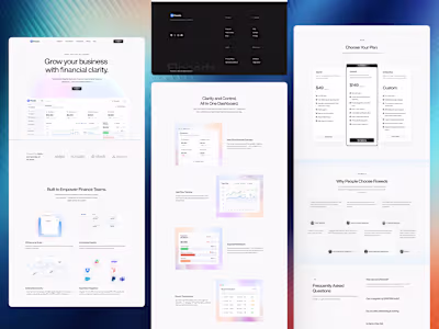 Fineeds Finance SaaS Website Design