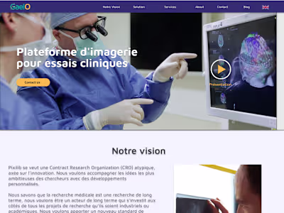 Website design Gaelo.fr