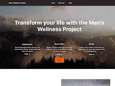 WordPress blog site development