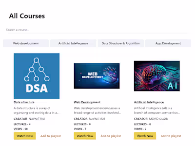 Learnx a subscription based learning platform