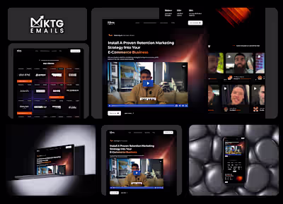 MKTG Emails Website Design & Development