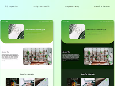 Pharmacy - Framer Template