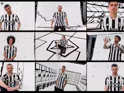 Adidas/Juventus home kit 21/22 by @adidasfootball