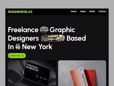 Web Designer Portfolio