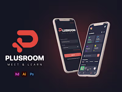 PlusRoom | Meet & Learn Mobile Application