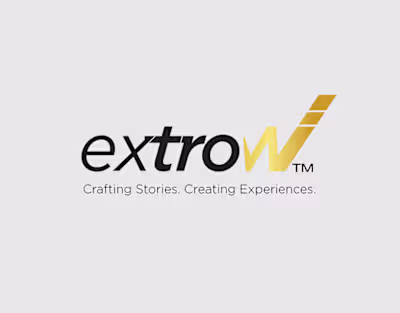 Extrow | A marketing Agency | Behance