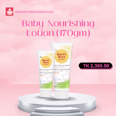 Baby Lotion Poster for Social Media 