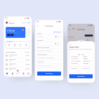 Fintech mobile application