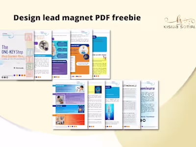 Custom Design Up to 20 Pages+C-Temp