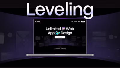 Leveling Agency - Creative Web, App Design