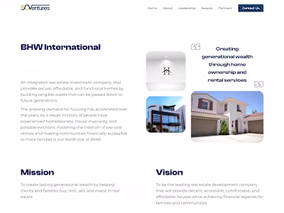 50Ventures Website