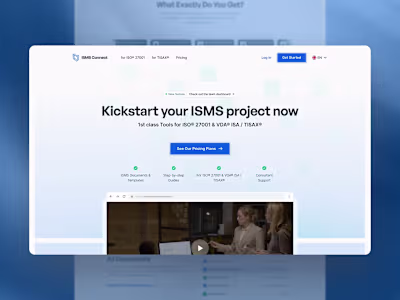 ISMS - Web Redesign & CRO Improvements