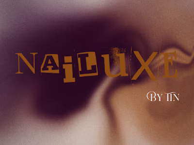 Nail tech logo design