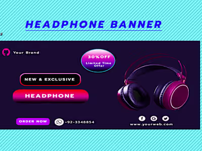 Headphone Banner