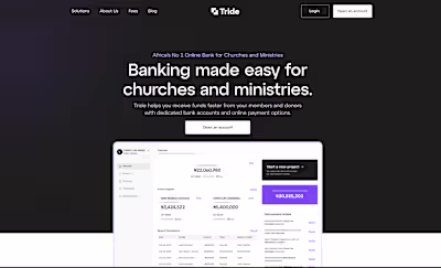 https://tridehq.com/ 
Banking made easy for
