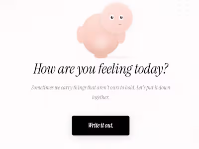 THE LAST LETTER 

I built