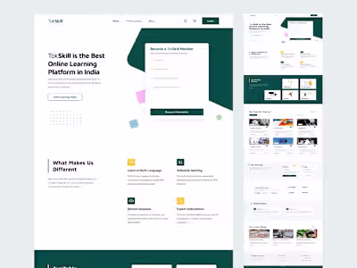 TokSkill Web Redesign