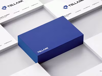 Tellark - brand identity design