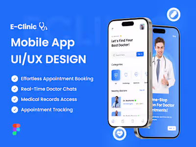 Healthcare Consultancy Mobile App Design

