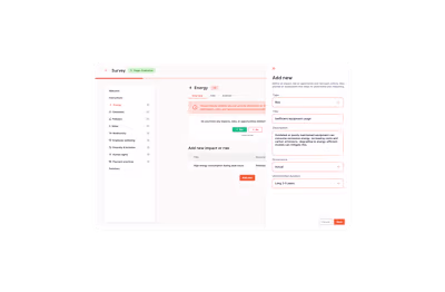 Replace 3rd-party survey tool by a scalable in-house solution