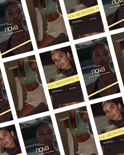 Nova - Brand Identity + Social Template Designs