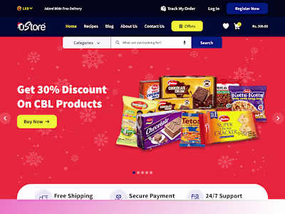 E Commerce Website Design