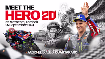 FABIO QUARTARARO in Indonesia