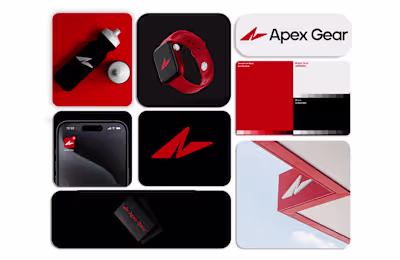Apex Gear - Branding Strength and Motion