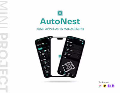 Home Applicants Management App | UI/UX CaseStudy