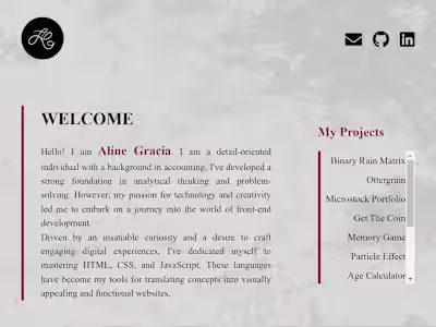 My front-end portfolio