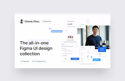 Figma UI Design Collection (UI Components, Design Documentation)