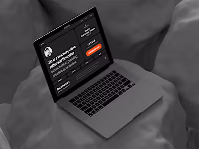 Framer Web Design | Videography Portfolio Site