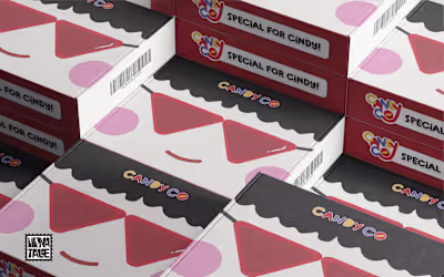Brand Identity: Candy Co, funky jewelry brand