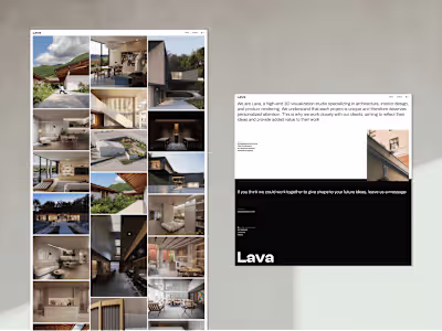 Lava-Visuals. Architectural visualization