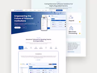 Standard C – Figma Design + Webflow Build