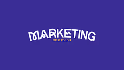 Marketing On a Menu Branding