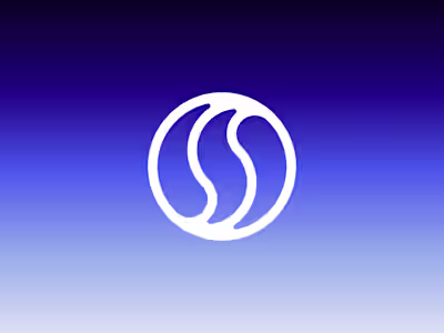 Circular S Wave Logo // For Sale