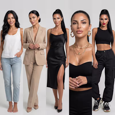 AI Fashion Campaign Visuals 